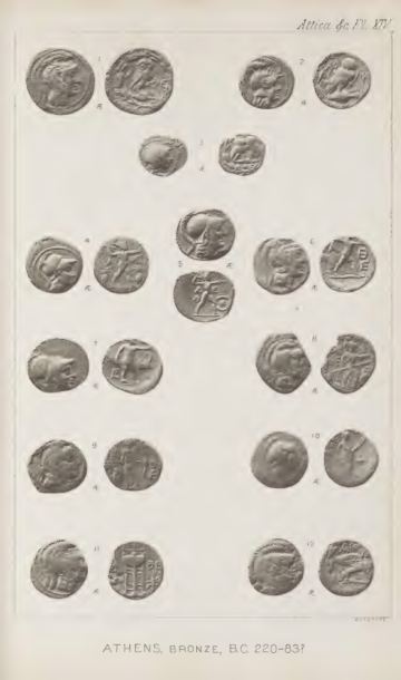 A Catalogue of the Greek Coins in the British Museum: Attica, Megaris, Aegina — plate p.31