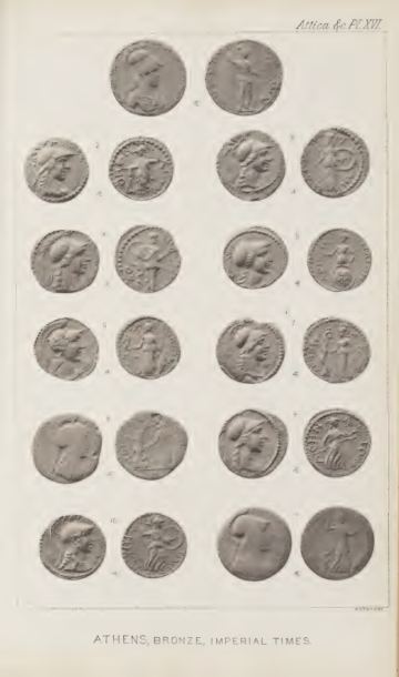 A Catalogue of the Greek Coins in the British Museum: Attica, Megaris, Aegina — plate p.35