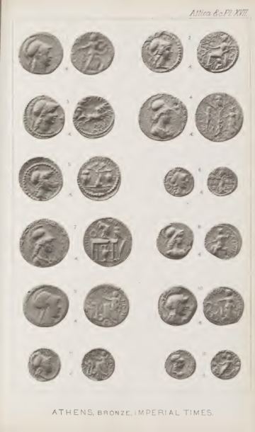 A Catalogue of the Greek Coins in the British Museum: Attica, Megaris, Aegina — plate p.37