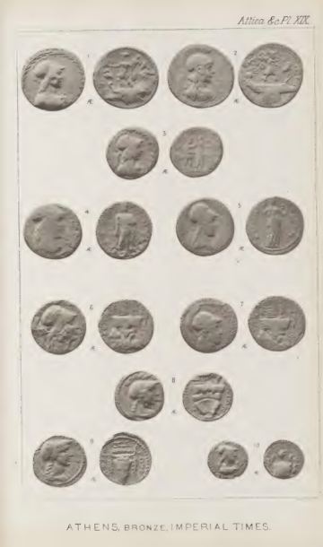 A Catalogue of the Greek Coins in the British Museum: Attica, Megaris, Aegina — plate p.41
