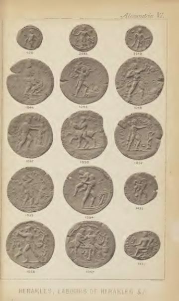 A Catalogue of the Greek Coins in the British Museum: Alexandria and the Nomes — plate p.15