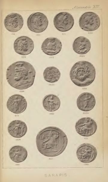 A Catalogue of the Greek Coins in the British Museum: Alexandria and the Nomes — plate p.29