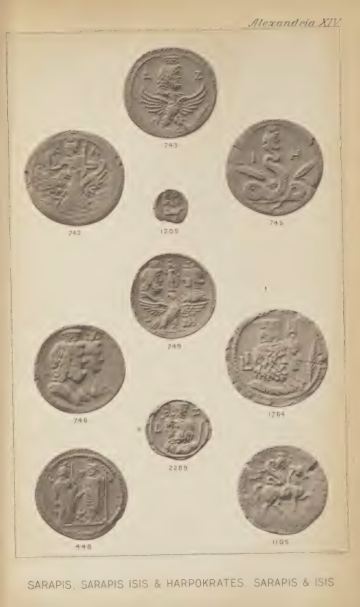 A Catalogue of the Greek Coins in the British Museum: Alexandria and the Nomes — plate p.31