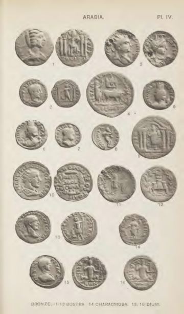 A Catalogue of the Greek Coins in the British Museum: Arabia, Mesopotamia, and Persia — plate p.11