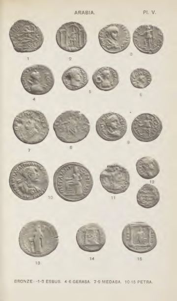 A Catalogue of the Greek Coins in the British Museum: Arabia, Mesopotamia, and Persia — plate p.13