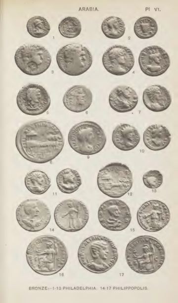 A Catalogue of the Greek Coins in the British Museum: Arabia, Mesopotamia, and Persia — plate p.15