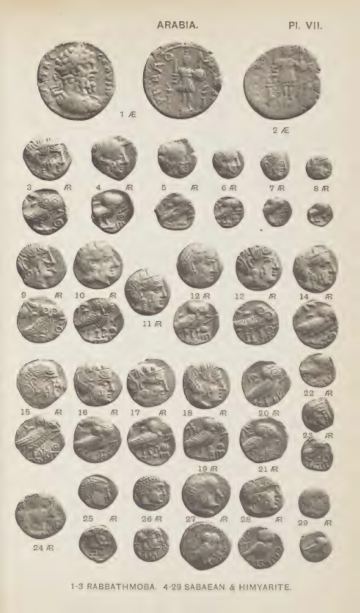 A Catalogue of the Greek Coins in the British Museum: Arabia, Mesopotamia, and Persia — plate p.17