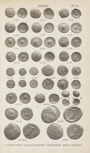 A Catalogue of the Greek Coins in the British Museum: Arabia, Mesopotamia, and Persia — plate p.25