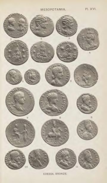 A Catalogue of the Greek Coins in the British Museum: Arabia, Mesopotamia, and Persia — plate p.35