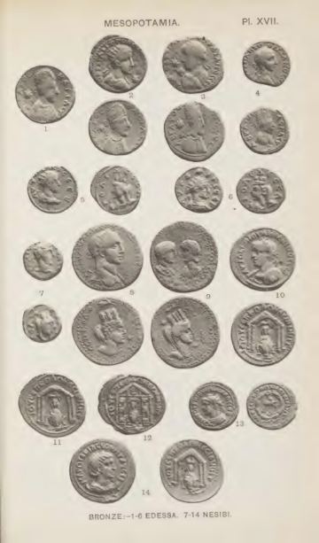 A Catalogue of the Greek Coins in the British Museum: Arabia, Mesopotamia, and Persia — plate p.37