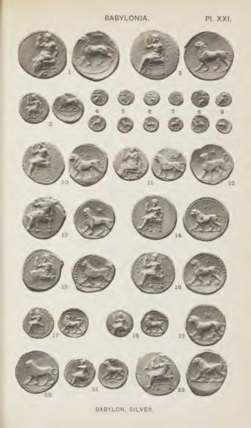A Catalogue of the Greek Coins in the British Museum: Arabia, Mesopotamia, and Persia — plate p.45