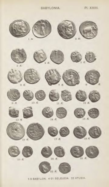 A Catalogue of the Greek Coins in the British Museum: Arabia, Mesopotamia, and Persia — plate p.49
