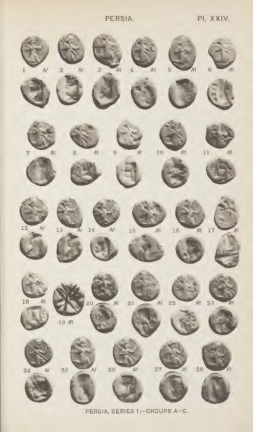 A Catalogue of the Greek Coins in the British Museum: Arabia, Mesopotamia, and Persia — plate p.51