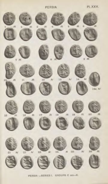 A Catalogue of the Greek Coins in the British Museum: Arabia, Mesopotamia, and Persia — plate p.53