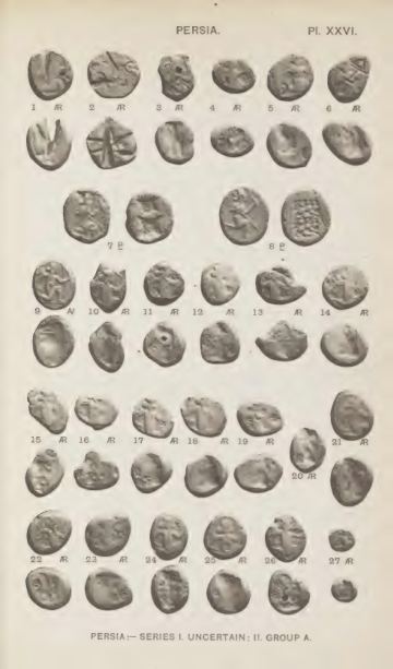 A Catalogue of the Greek Coins in the British Museum: Arabia, Mesopotamia, and Persia — plate p.55