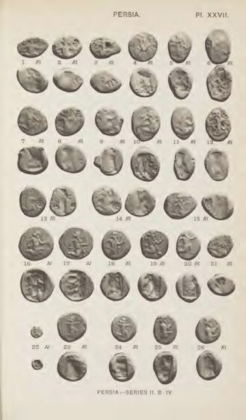A Catalogue of the Greek Coins in the British Museum: Arabia, Mesopotamia, and Persia — plate p.57