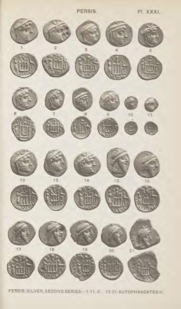 A Catalogue of the Greek Coins in the British Museum: Arabia, Mesopotamia, and Persia — plate p.65