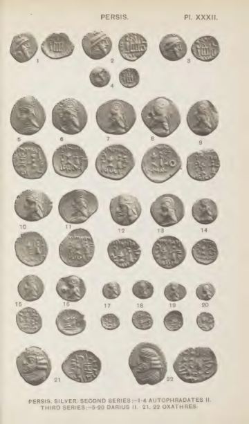 A Catalogue of the Greek Coins in the British Museum: Arabia, Mesopotamia, and Persia — plate p.67