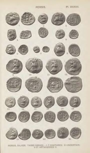 A Catalogue of the Greek Coins in the British Museum: Arabia, Mesopotamia, and Persia — plate p.69