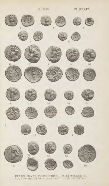 A Catalogue of the Greek Coins in the British Museum: Arabia, Mesopotamia, and Persia — plate p.71
