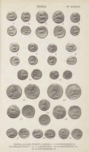 A Catalogue of the Greek Coins in the British Museum: Arabia, Mesopotamia, and Persia — plate p.77