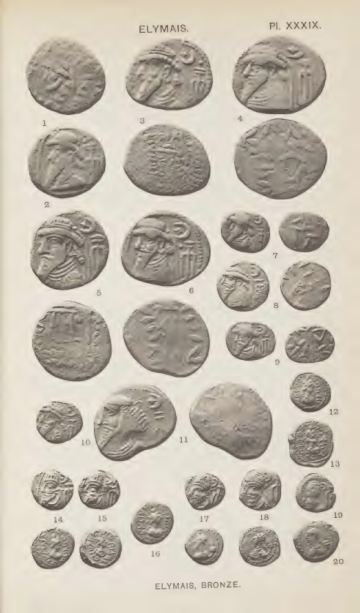 A Catalogue of the Greek Coins in the British Museum: Arabia, Mesopotamia, and Persia — plate p.81