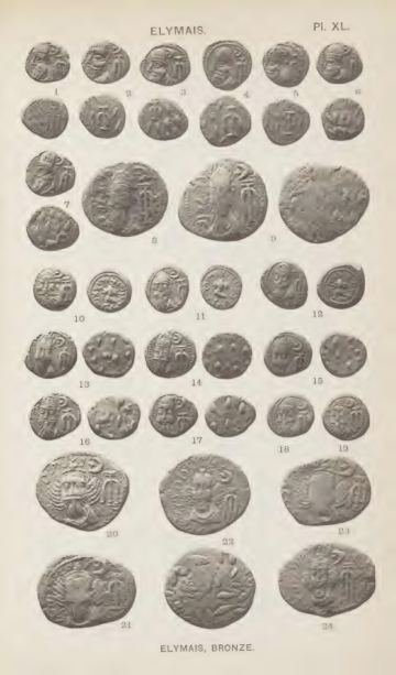 A Catalogue of the Greek Coins in the British Museum: Arabia, Mesopotamia, and Persia — plate p.83