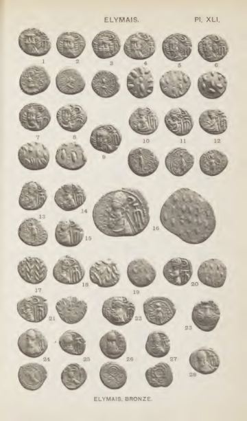 A Catalogue of the Greek Coins in the British Museum: Arabia, Mesopotamia, and Persia — plate p.85