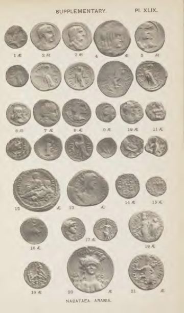 A Catalogue of the Greek Coins in the British Museum: Arabia, Mesopotamia, and Persia — plate p.101